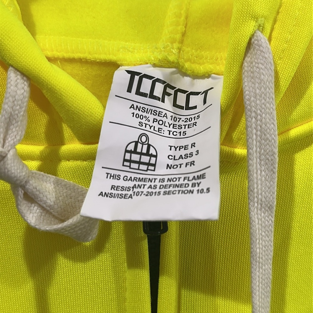 TCCFCCT Construction Jackets for Men /Women Class 3 High Visibility ReflectiveXL - Picture 8 of 11